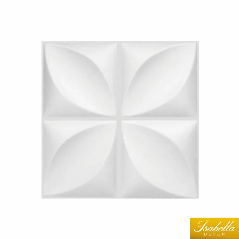 Revestimento Premium Kit 25 Placas 3D Decorativas Isabella Decor - Faça Você Mesma!